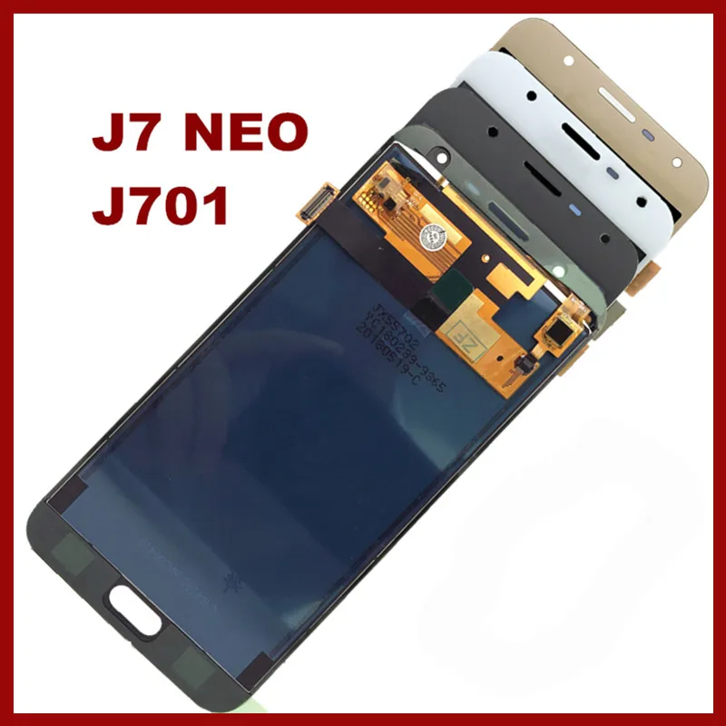 Протестированный J701 LCD запасные части для Samsung Galaxy J7 Neo J701F J701M J701MT ЖК дисплей