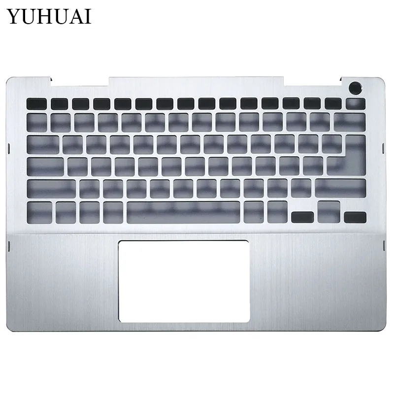Silver C shell Подлокотник для ноутбука верхняя крышка/чехол для задней части корпуса чехол для ноутбука Dell Inspiron 13 7000 7386 2-в-1 7386 0C6GX9 03T7HW 0HVKDH 01R6DY - Цвет: Silver C shell