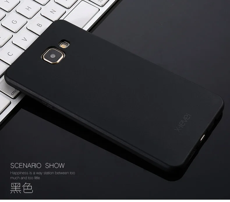 X-Level мягкий TPU чехол для samsung Galaxy A3 A5 A7 A300 A310F A320 A500 A510F A520F A710F Модная тонкая задняя чехол Крышка