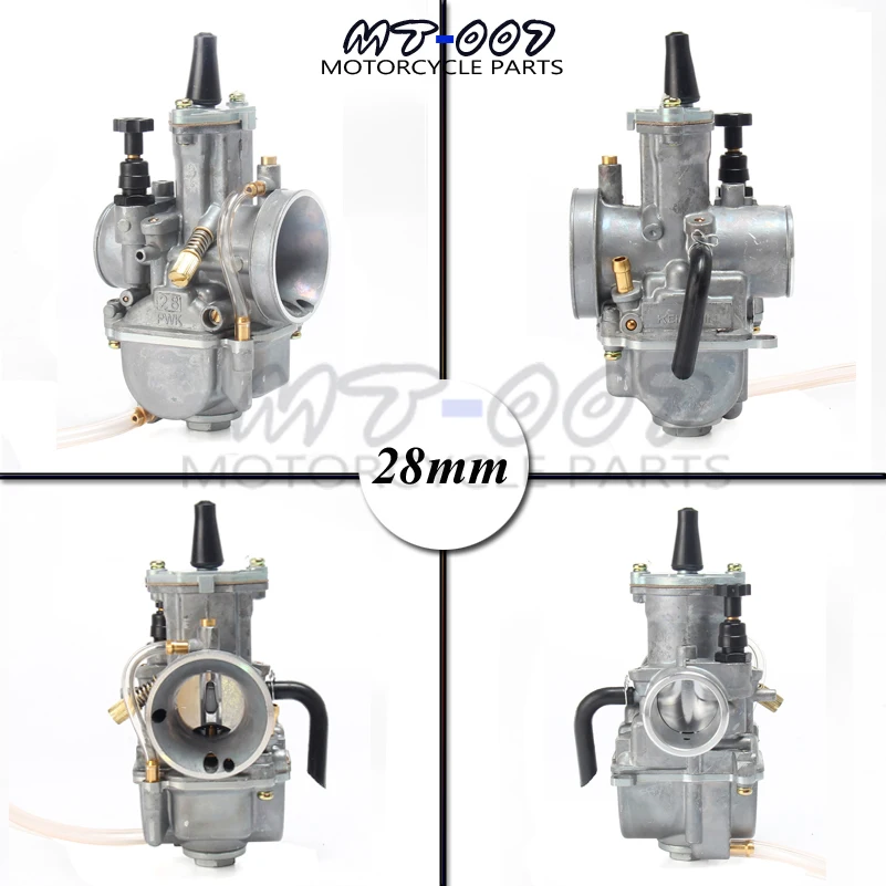 Universal Motorcycle Carburetor Carburador 28 30 32 34mm Keihi PWK with power jet Carb Dirt Pit Bike Scooter ATV UTV | Автомобили и