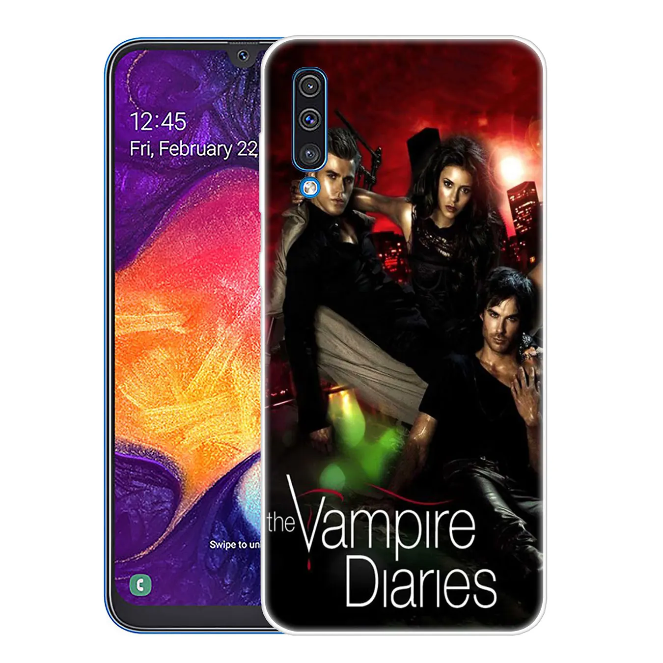 6 Lavaza вампира Дневники жесткий прозрачный чехол для телефона для samsung Galaxy A70 A60 A50 A40 A30 A20 A10 M10 M20 M30 M40 A20e крышка - Цвет: 6