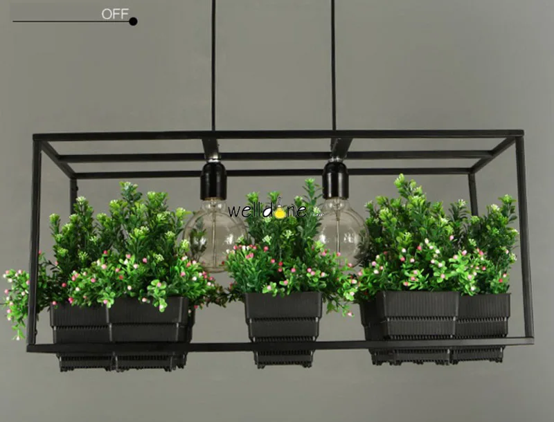 Промышленный подвесной светильник в стиле лофт винтажная лампа 220 В с двумя