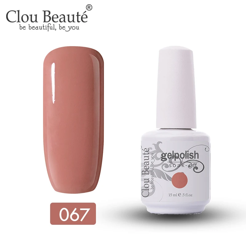 11067 Clou Beaute замачиваемый эмалированный Гель-лак 375 цветов УФ-гель для ногтей лак гель лак Полупостоянный гибрид ногтей искусство 15 мл - Цвет: 11067