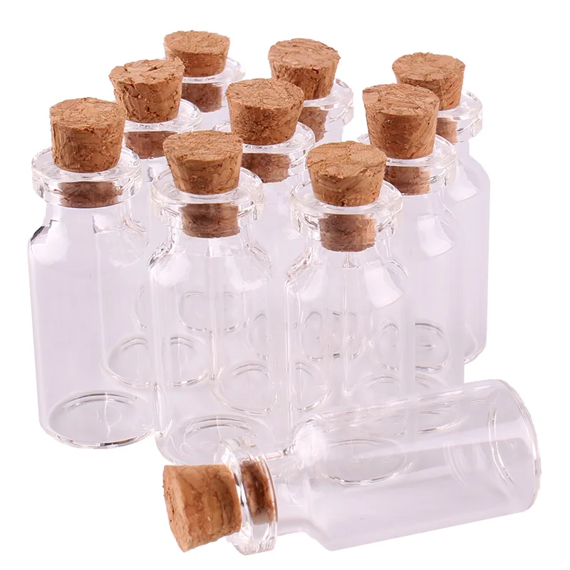 100 шт. 16*35*7 мм 2 мл|glass jar with|jar jarjar with cork |
