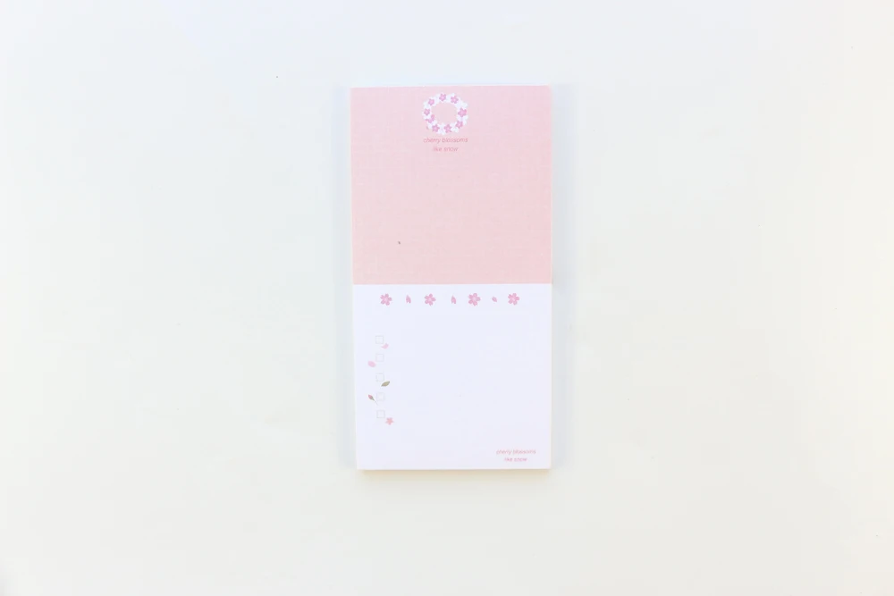 Domikee Милый Мультфильм Cherry blossom тема Офис Школа memo pad набор канцелярские принадлежности, конфеты студентов блокнот, 30 шт