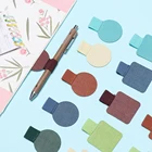 1 шт., 25 видов, самоклеящиеся кожаные ручки, зажимы для карандашей, эластичная петля для ноутбуков, журналов, клипбордов, держатель для ручек, эластичная петля