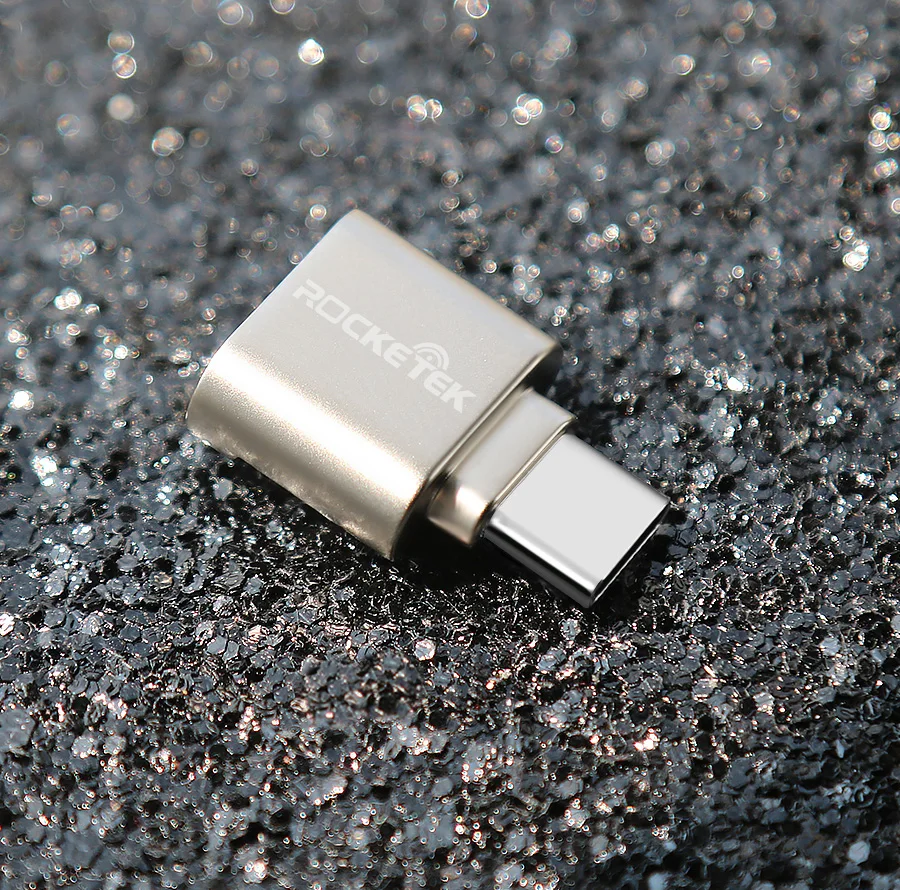 Rocketek type-c usb 2,0 otg телефон Тип c считыватель карт памяти алюминиевый адаптер для TF micro SD ПК компьютер ноутбук аксессуары