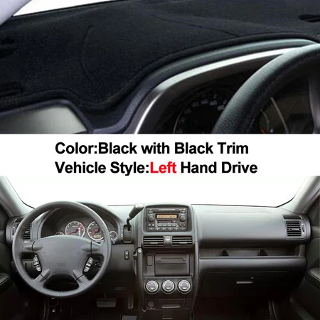 

Чехол на приборную панель автомобиля, коврик для приборной панели, ковер, авто солнце, DashMat, Стайлинг автомобиля для Honda CR-V CRV 2002 2003 2004 2005 2006