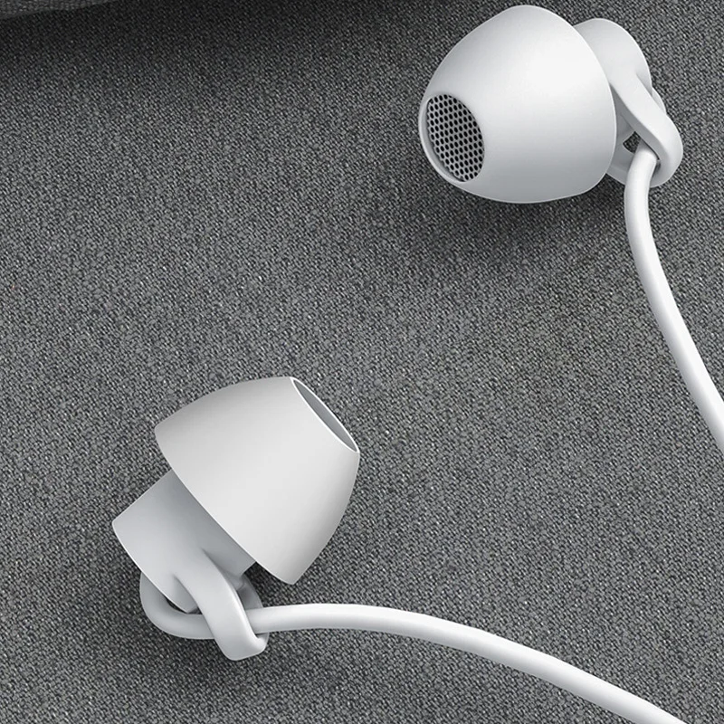 Наушники с микрофоном 3 5 мм Мягкие силиконовые наушники для Samsung Xiaomi MP3 смартфон