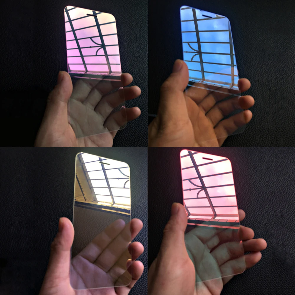9H защитное покрытие зеркальное закаленное стекло для iPhone XS Max Защита экрана для iPhone X XR стеклянная защитная пленка