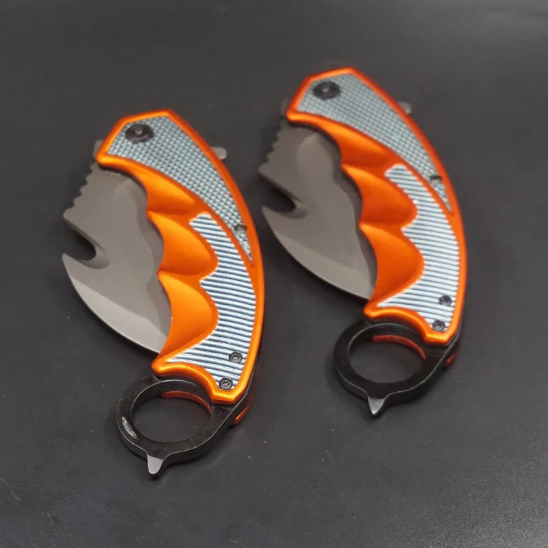 Karambit нож складной тактический нож многофункциональный для выживания охоты на открытом воздухе кемпинга карманные ножи самообороны EDC Многофункциональный инструмент