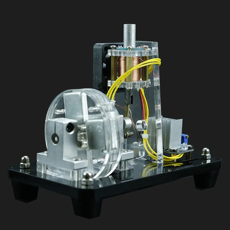 Одиночная катушка Электромагнит возвратно поступательный Двигатель