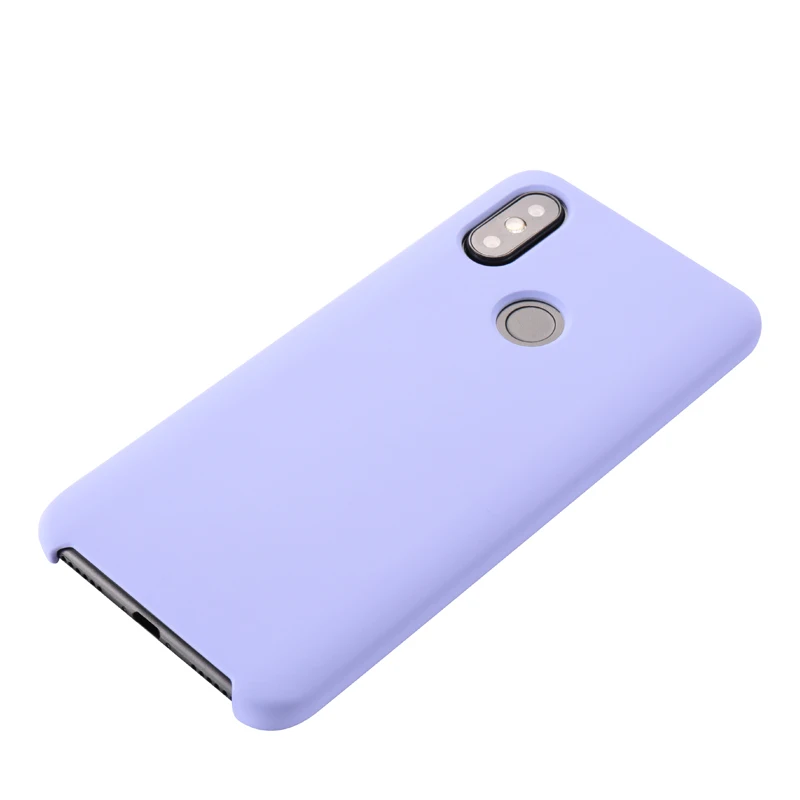 Purple Официальный стильный жидкий силиконовый чехол для телефона для Xiaomi Note 3 Note4 6 Note 7 Redmi 4X 5A 5 Plus Note 5 Pro S2 mi9 - Цвет: Purple
