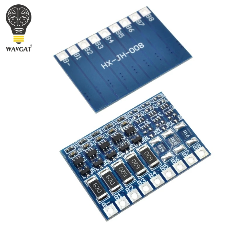 Балансировочная плата для литий ионной батареи 5S 4 2 в балансирующая полной