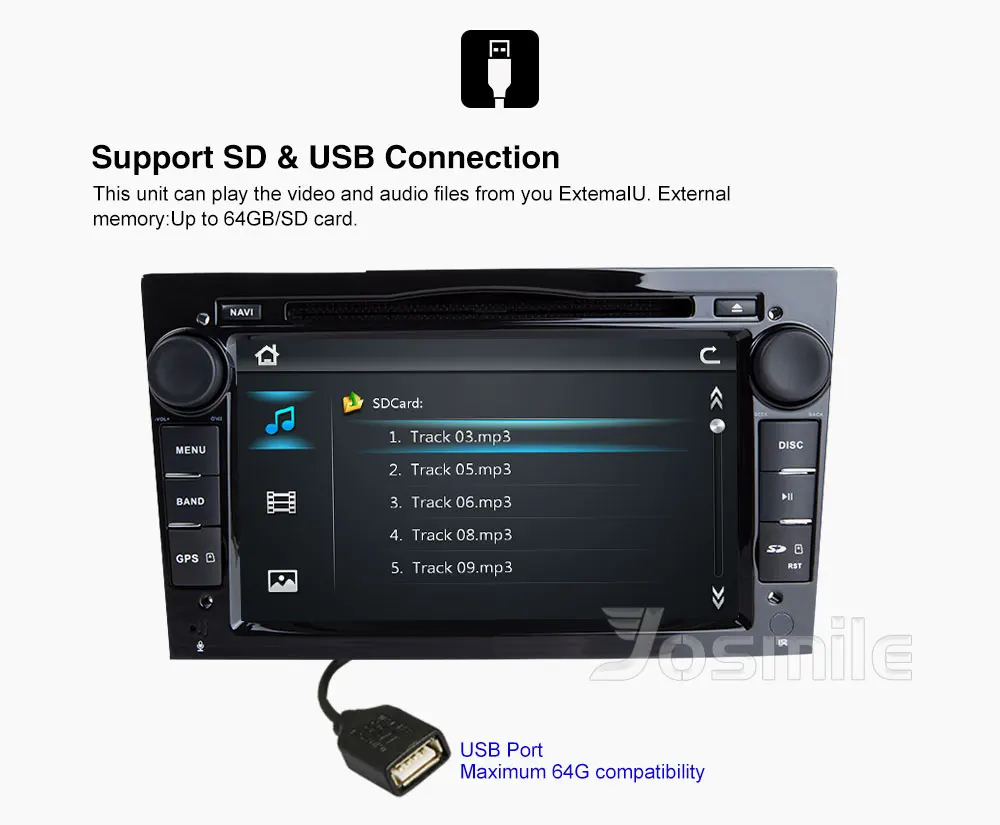 Автомобильный DVD мультимедийный плеер Josmile 2 Din для Opel Vectra C Zafira B Vivaro Astra H GJ Corsa B C D Meriva BAntara Радио Навигация