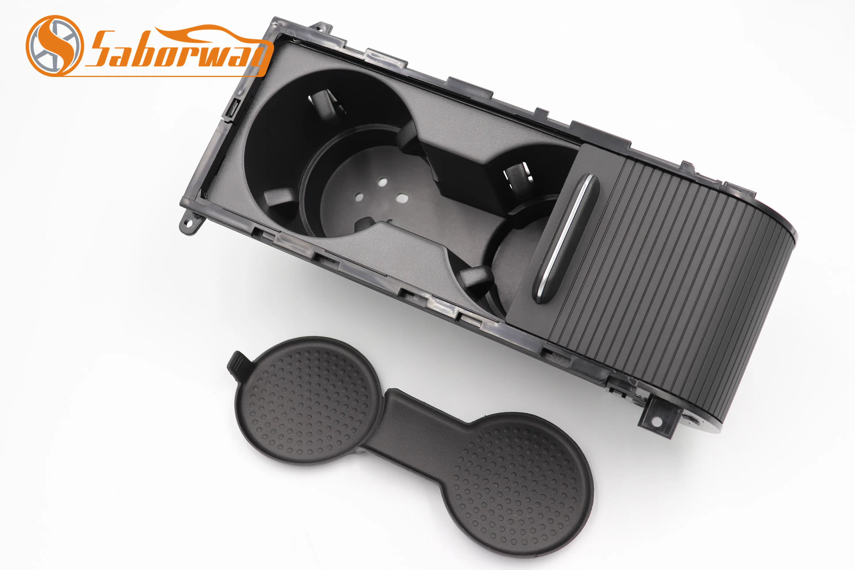 Держатель стакана для консоли Saborway с раздвижной крышкой Golf 7 MK7 2013 2014 2015 2016 2017 5GG862531