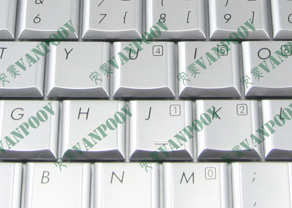 Новая клавиатура для ноутбука HP Pavilion dv4 dv4-1000 dv4-1300-1500 -2000 серебристая