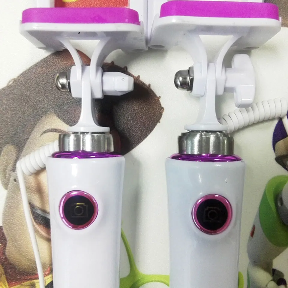 Портативная Проводная селфи палка Mini6S раздвижной мини монопод 13 70 см для