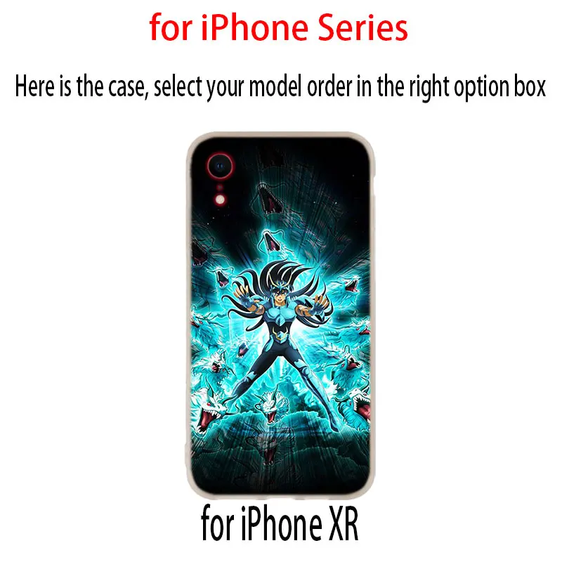 Святая Сейя мистическая Одежда Мягкий чехол для iPhone 12 11 Pro X XS Max XR 8 7 6 Plus 5s SE 2020 S 1