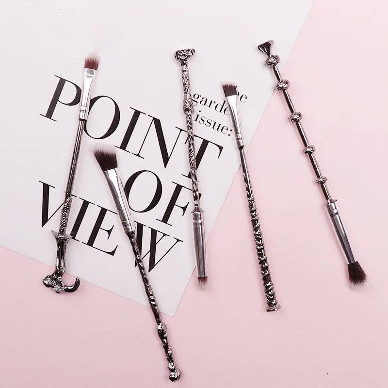 Набор профессиональных кистей для макияжа 5 шт./компл.|Аппликатор теней век| |