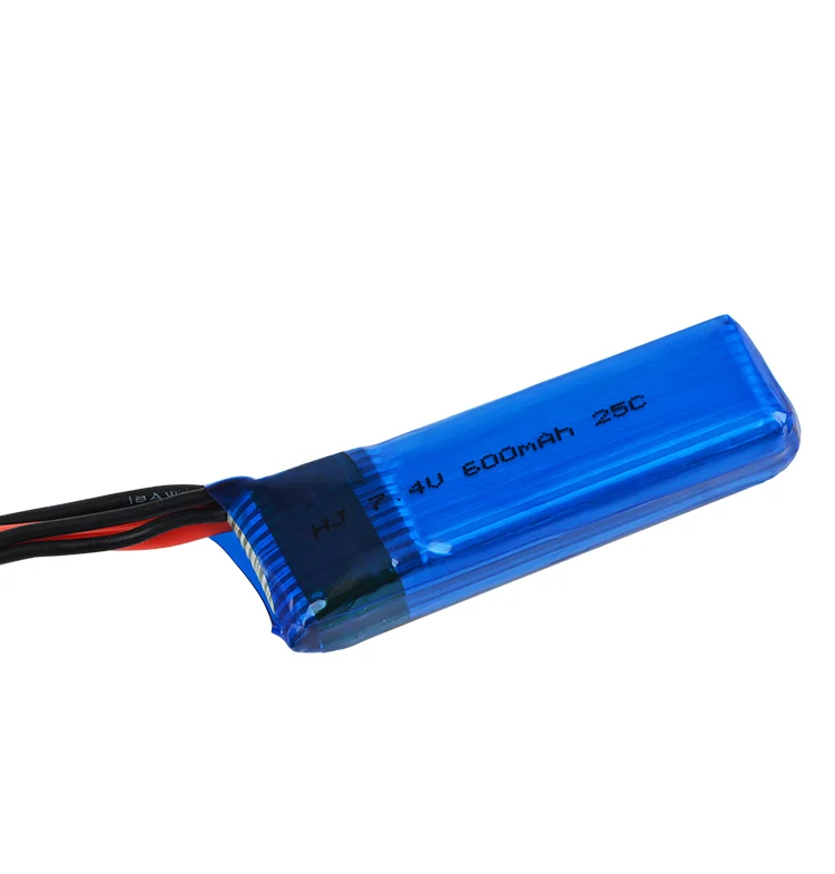 4 5 шт./лот 7 В 520 мАч 600 25C Lipo батарея 2s с соединительным кабелем для WLtoys A202 A212 A222 A232 A242