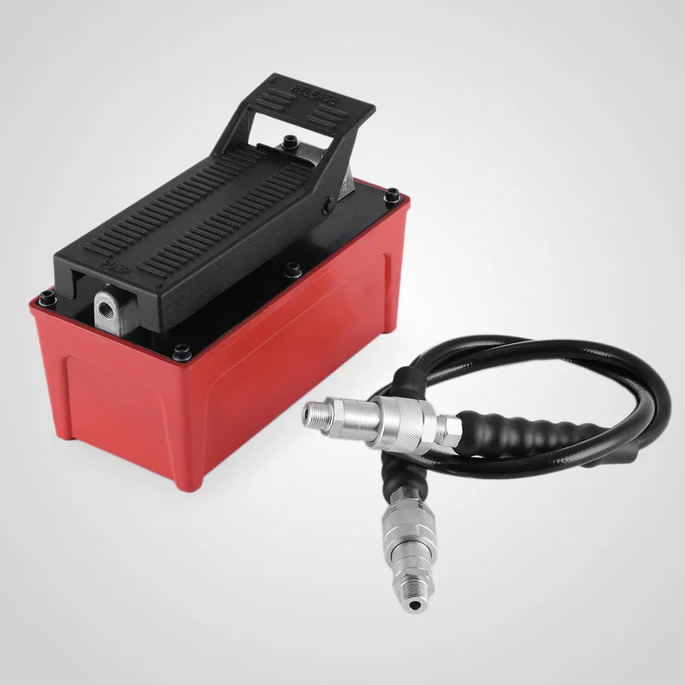 

10000PSI Capacity Hydraulic Foot Pump 1/2 Gallon 98 Cubic Air Hydraulic Pump