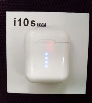i10s TWS Новые оригинальные i10 tws 1:1 мини беспроводные Bluetooth 5,0 бас наушники для Andorid iphone PK i15 i12 i13 i14 i11 i20 i21 tws - Цвет: i10s TWS