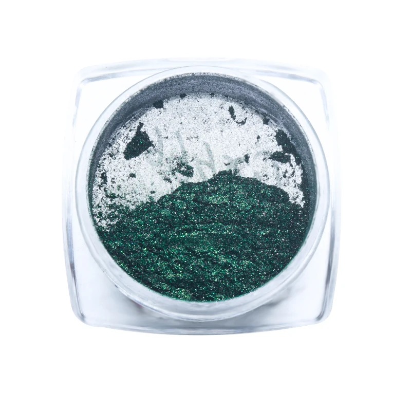 Четыре лилии Хамелеон зеркальные Блестки для ногтей Пудра 0 5 г хромированный