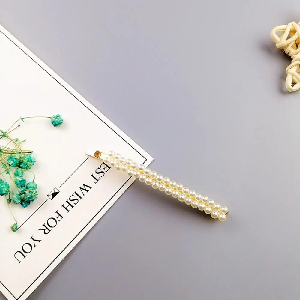 DoreenBeads трендовые заколки для волос с имитацией жемчуга женщин/девушек элегантные