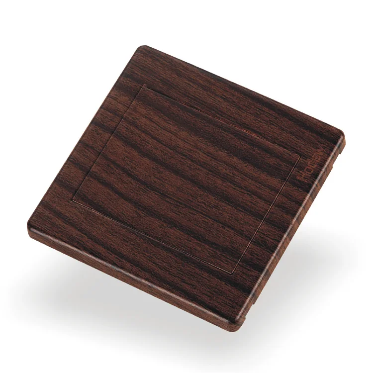 Настенный переключатель розетка панель 86 Европейский Стиль дерево цвет пустой