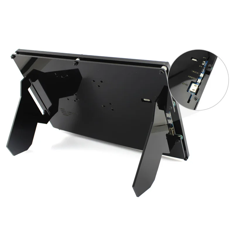 Verkaufen Elecrow Raspberry Pi Bildschirm IPS 10,1 Zoll Touchscreen HD LCD Monitor 1280*800 Display Für Raspberry Pi 3 2 Windows 10/8/7