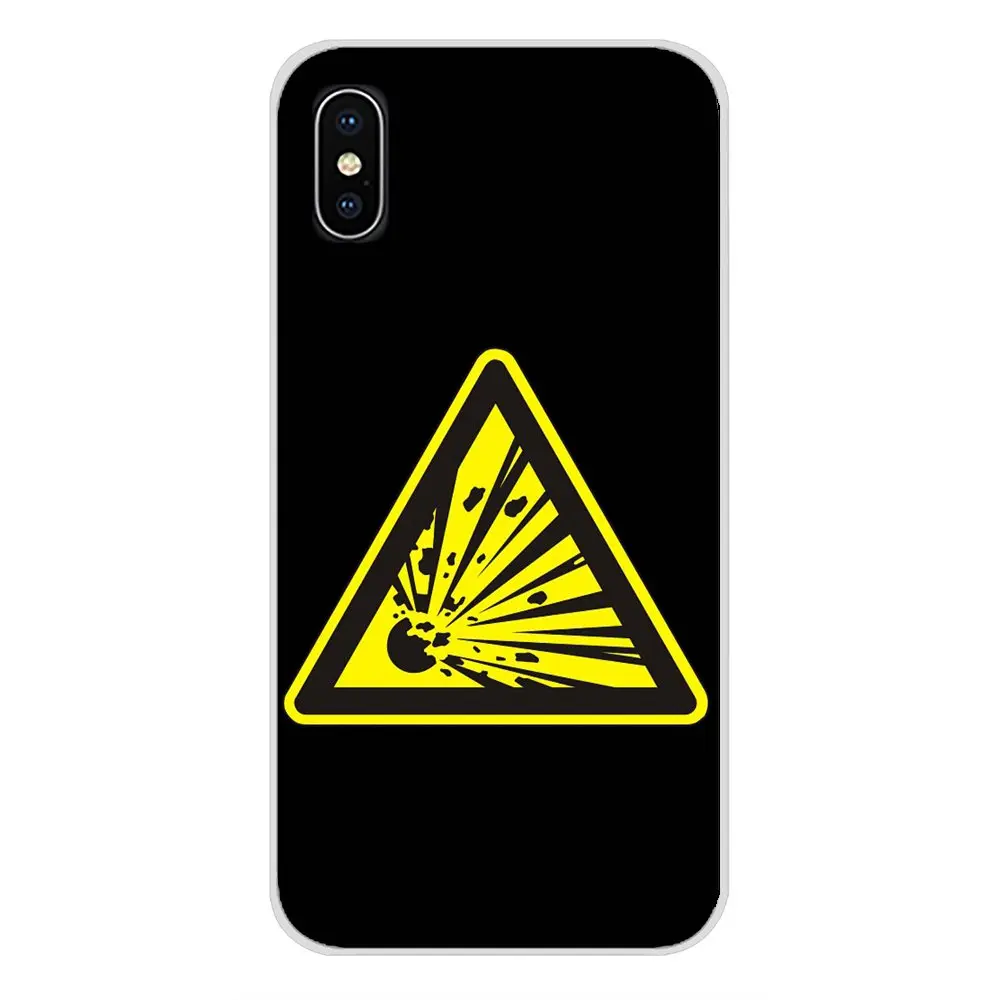 images 11 Be Caution Yellow Funny For HTC One U11 U12 X9 M7 M8 A9 M9 M10 E9 Plus Desire 630 530 626 628 816 820 830 Transparent TPU Covers - Цвет: images 11