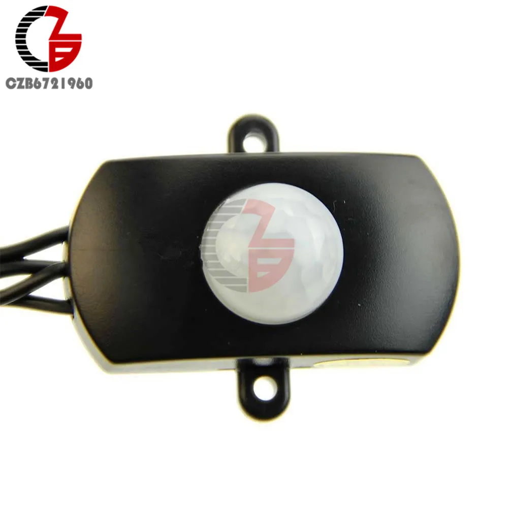 DC 5V 12V 24V 5A PIR датчик движения переключатель мини инфракрасный ИК Детектор Крытый