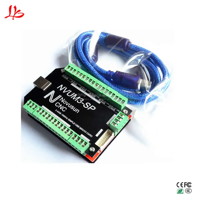 5-осевая плата управления движением NVUM Mach3 USB-карта с поддержкой USB 3 4 5 6 осей |