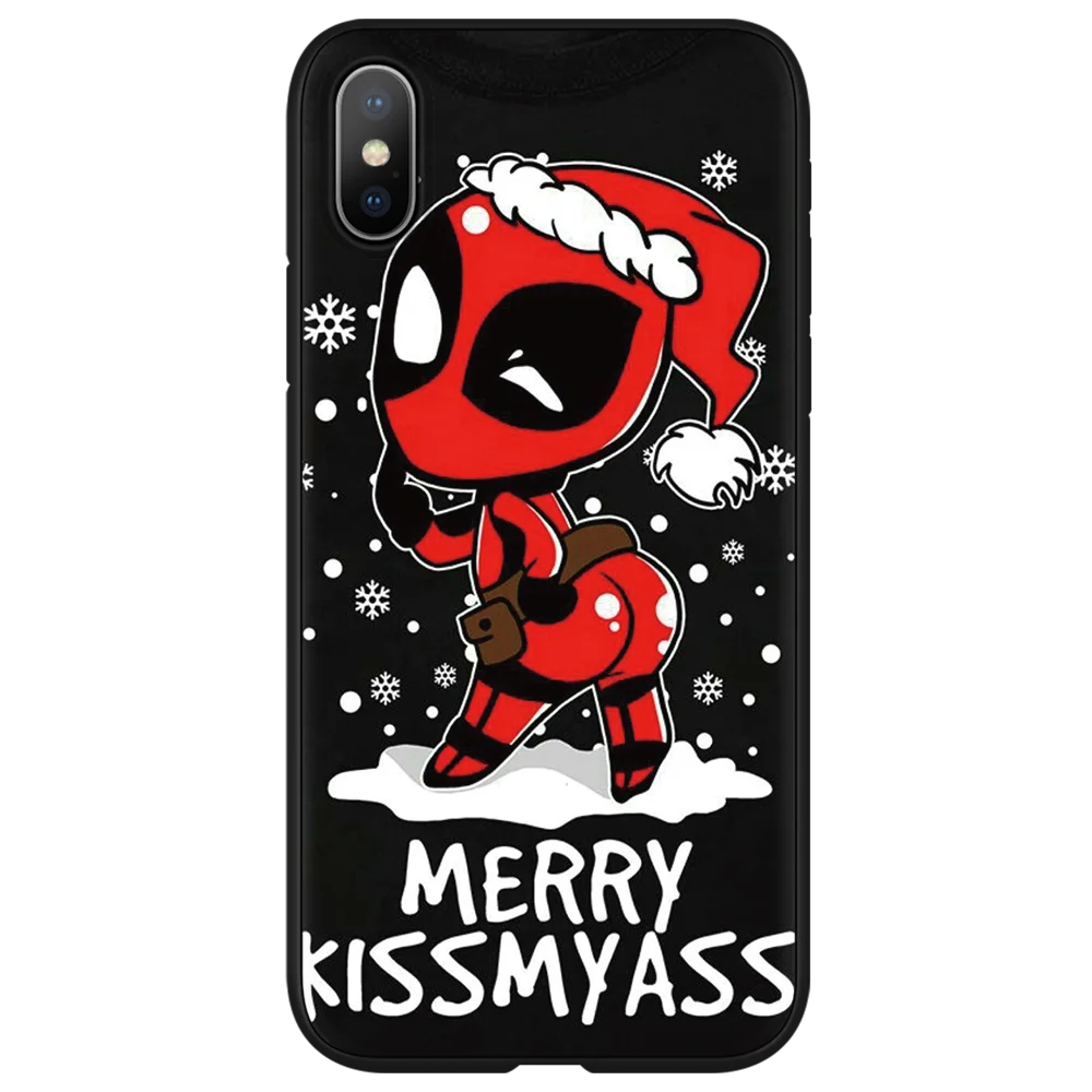 Marvel Мстители Jorker Dead Pool печать рисунок чехол TPU Мягкий для iPhone XS Max 7 8 Plus XS X 6 6S 5 5S 11 Pro Чехол для Max XR