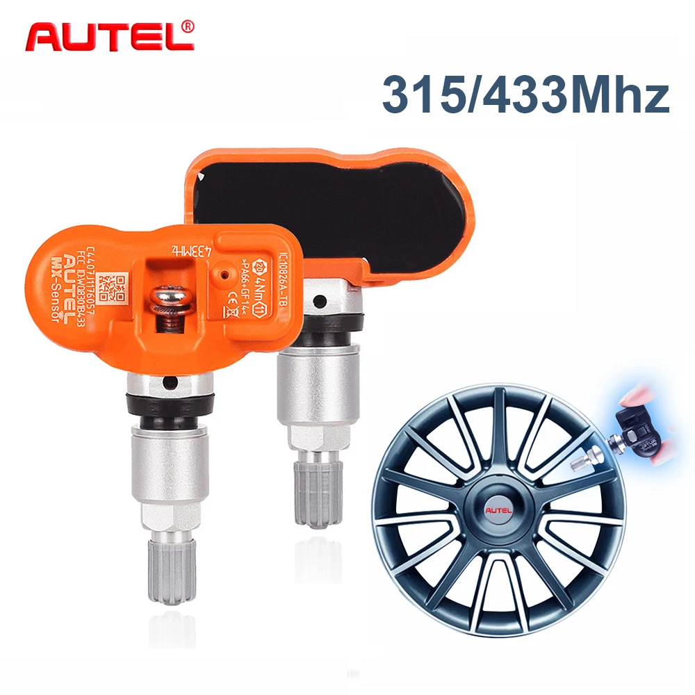 AUTEL TPMS сенсор 433 315 МГц MX-sensor Датчик давления в шинах Мониторинг шин TPMS автомобильный Программируемый датчик OE УРОВНЯ