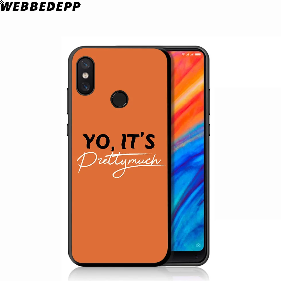 WEBBEDEPP PRETTYMUCH Band Soft Case for Xiaomi Mi 9T 9 8 SE 6 A1 A2 A3 Lite MiA1 MiA2 MiA3 F1 MAX 3 Mi8 CC9E CC9 |