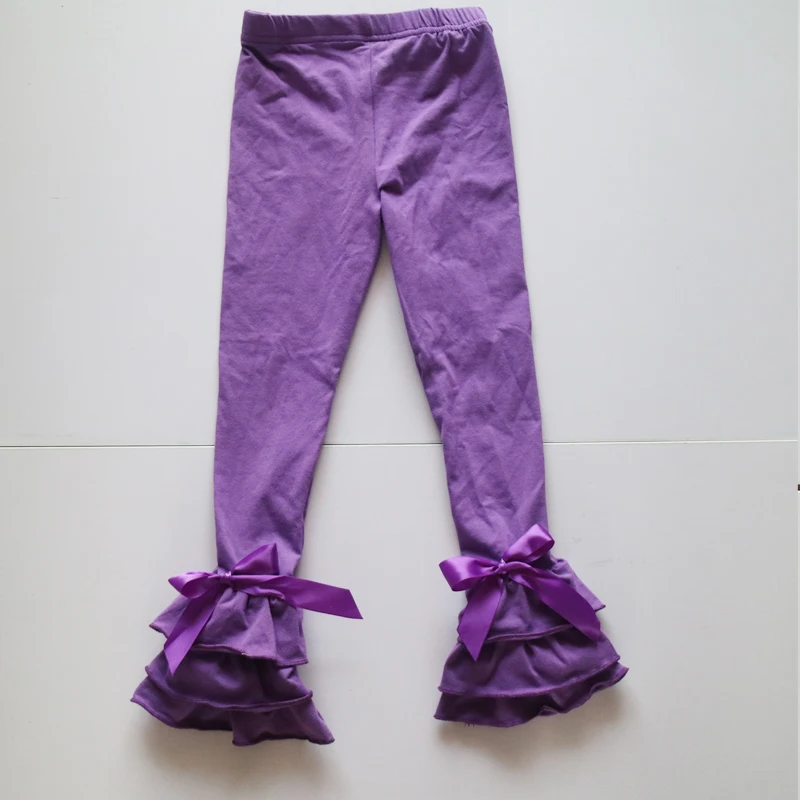 

hot pink natural color leggings 95% cotton 5% spandex fashion pants high quality novelty panties icing ruffle panties