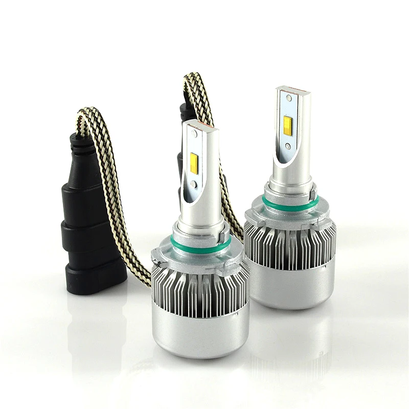 Carro Led Car 2x 72w 7600lm Highlight Hb3/9005 Headlight Kit Bulb 9-31v Flip Chip 6000k Truck Fog Head Lamp Can All Autos Use | Автомобили