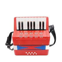 childrens accordion 17 keys 8 bass custom logo keyboard instrument