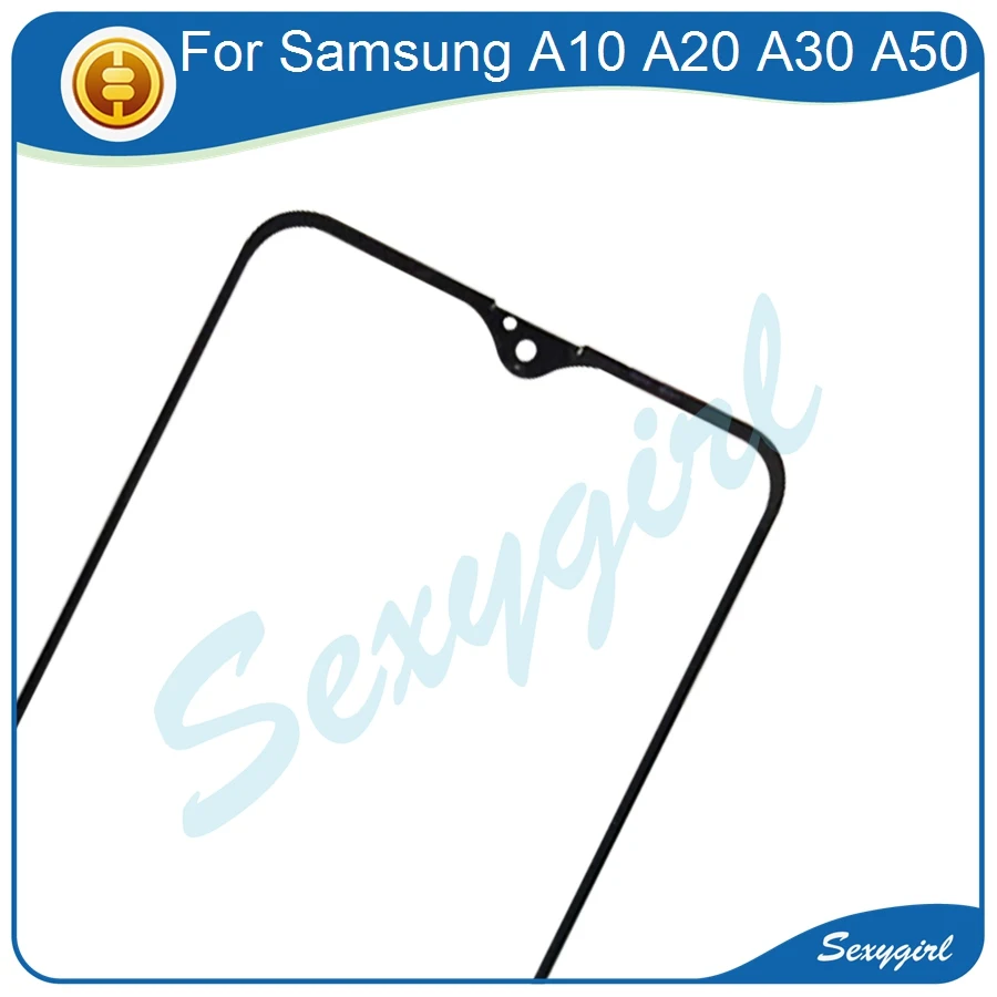 Для Samsung Galaxy A10 A20 A30 A50 A70 передний экран внешнее стекло сенсорная внешняя крышка
