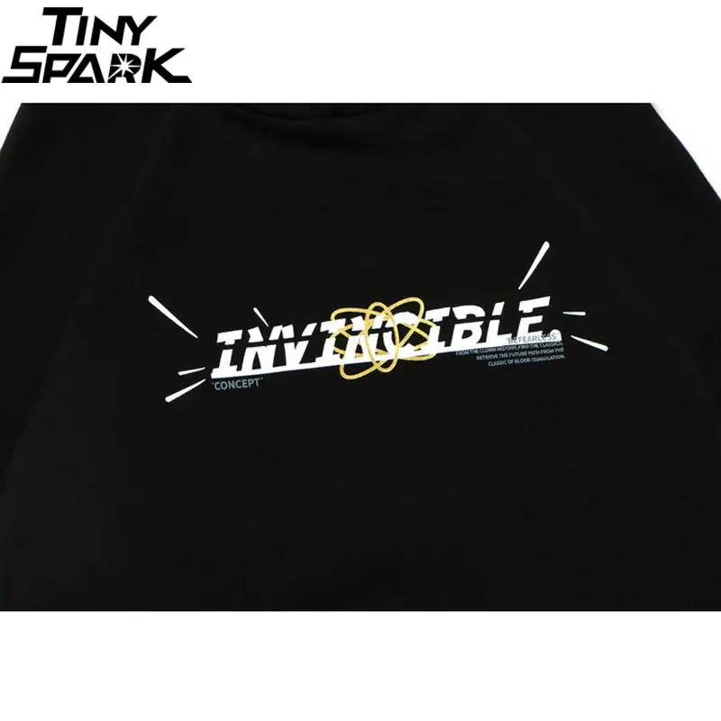 Hip Hop Hoodie Sweatshirt Gods Invincible Hand Print Men Hooded Pullover Streetwear Winter Fleece Cotton Hoodie Eye Autumn