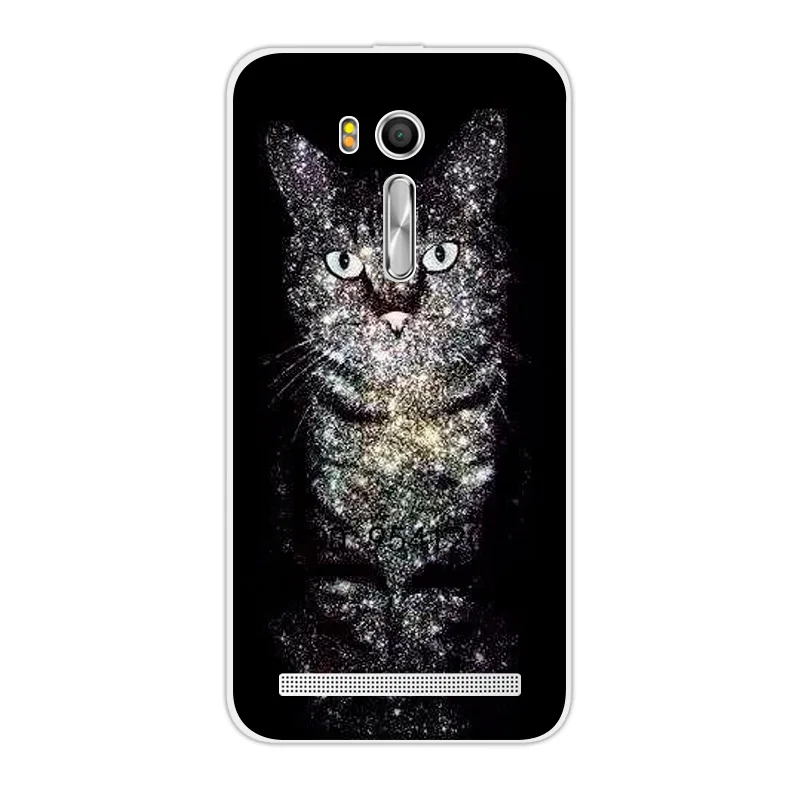 Чехол для Asus Zenfone Go ZB552KL мягкий тонкий силиконовый чехол из ТПУ защитный с