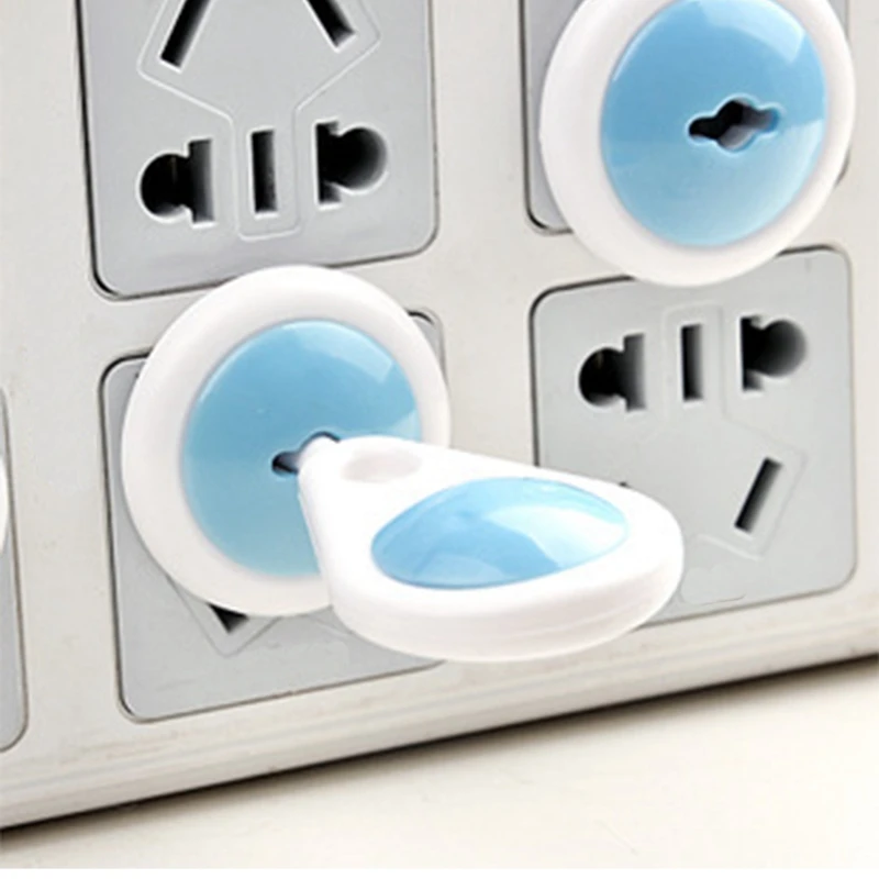 

Power Electric Outlet 2 Plug Baby Child Infant Kids Plug Covers Safety 6Pcs