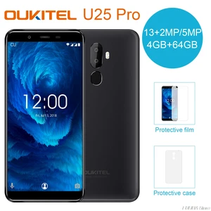 Oukitel U25 Pro смартфон с 5,5-дюймовым дисплеем, восьмиядерным процессором MTK6570T, ОЗУ 4 Гб, ПЗУ 64 ГБ, 3200 мАч, 4G