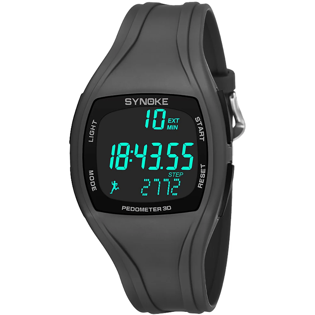 3D шагомер Будильник хронограф montre Многофункциональный jam tangan pria мужские цифровые наручные часы водонепроницаемые