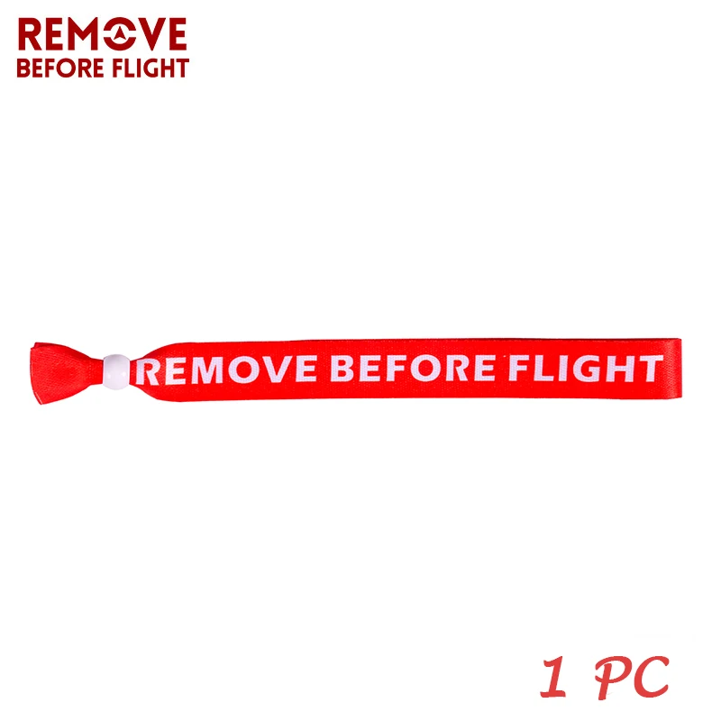Полиэстер одноразовый браслет remove Before Flight авиации подарки красный ремешок на запястье для вечерние Применение могут быть выполнены по индивидуальному заказу