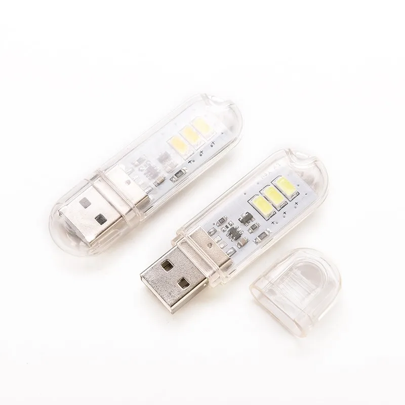 

1Pc Hot Selling Mini USB LED Night Light Computer Notebook Mobile Power Charger Camping Lamp For Reading Bulb Laptops