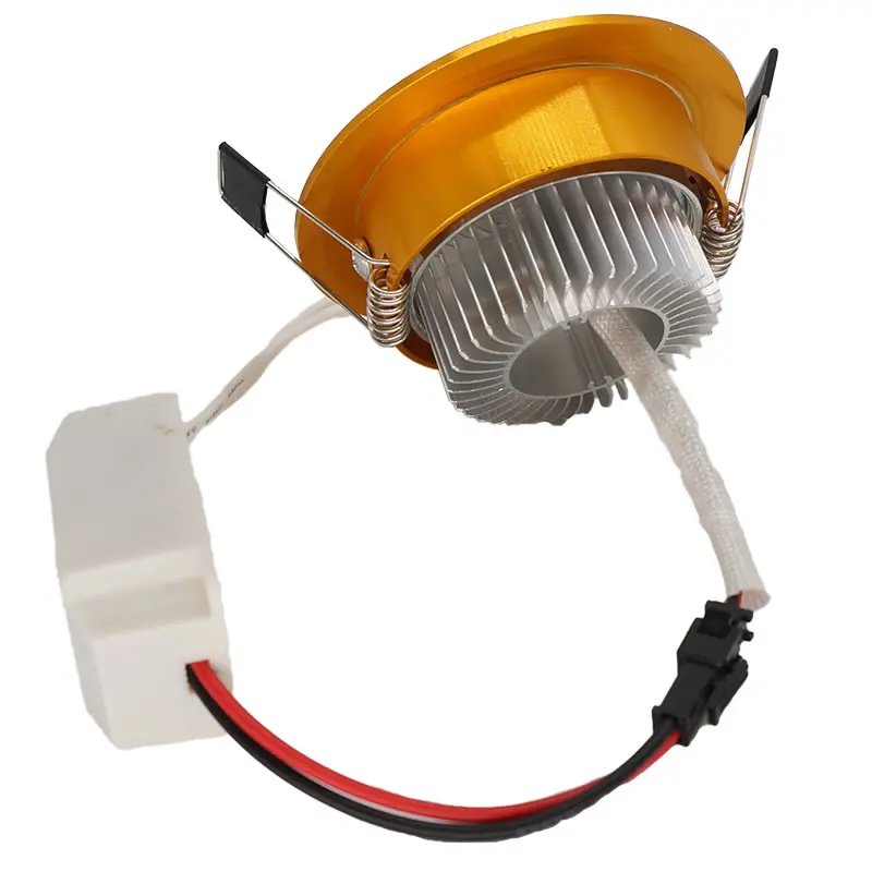 Кисточки золотые светодиодные встраиваемые светильники с регулируемой яркостью