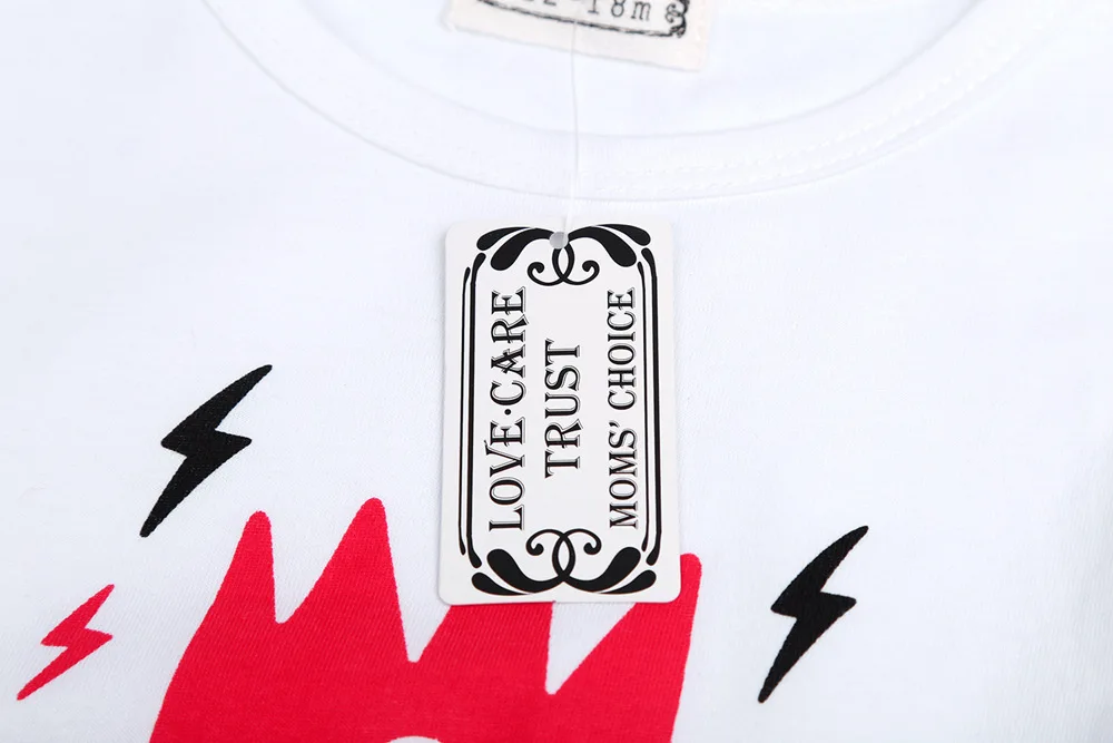 FDWERYNH для маленьких мальчиков и девочек лето комплект детской одежды маленькие